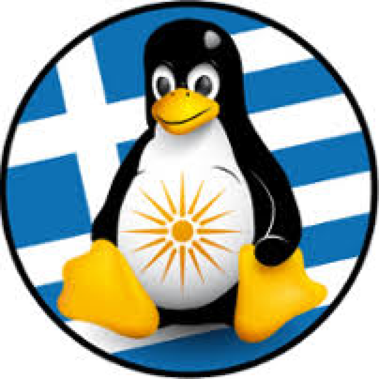 Logo of Greek Association of Free Software / Open Source Users (GreekLUG)