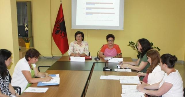 Photo from the Albanian government announcement