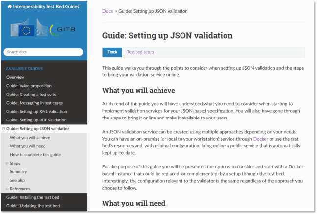 JSON validation guide