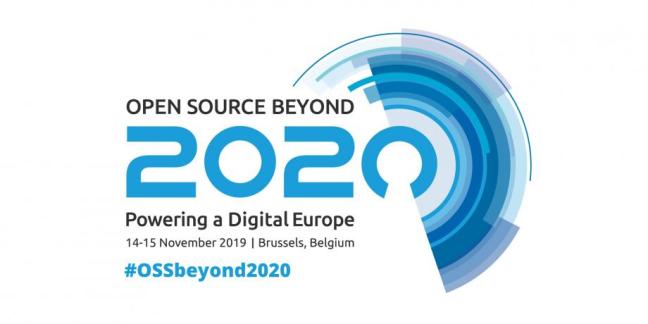 This is the logo of the EC's Open Source Beyond 2020 conference, inspired by the logo of OSI