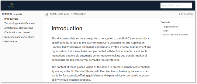 SEMIC style guide