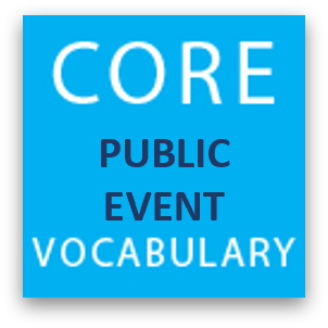 Core Public Event Vocabulary