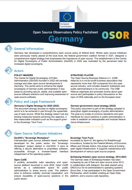 Factsheet on Germany