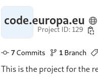 code.europa.eu logo