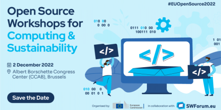 Event logo: Open Source Workshops for Computing & Sustainability